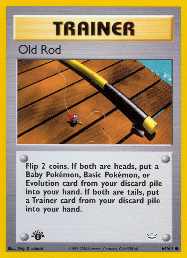 Old Rod (64/64) [Neo Revelation 1st Edition] | Exor Games Bridgewater