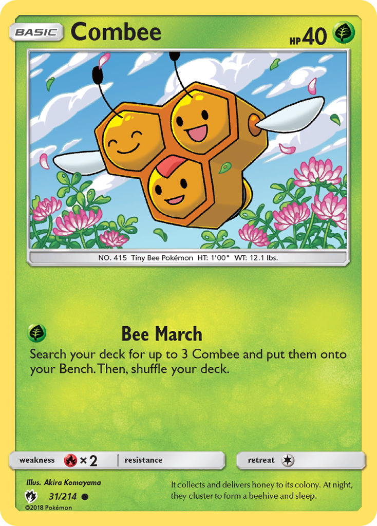 Combee (31/214) [Sun & Moon: Lost Thunder] | Exor Games Bridgewater