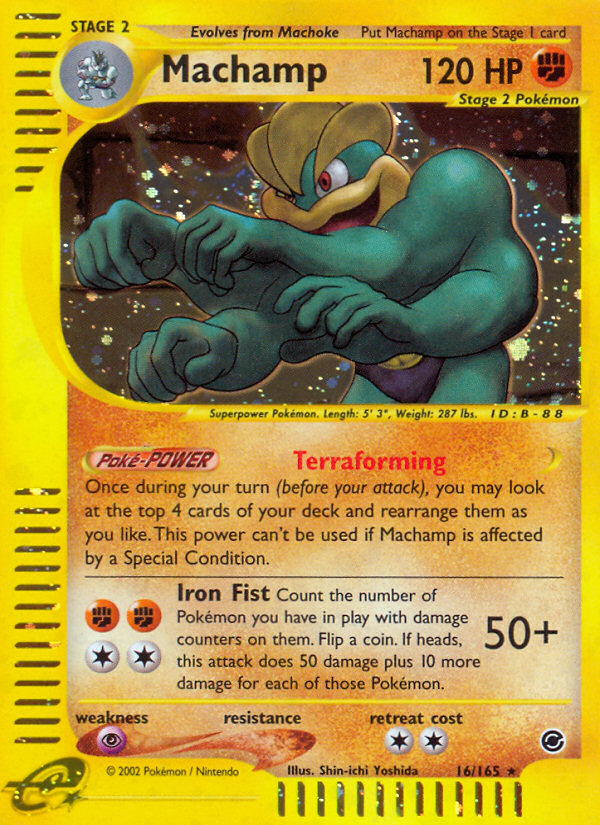 Machamp (16/165) [Expedition: Base Set] | Exor Games Bridgewater