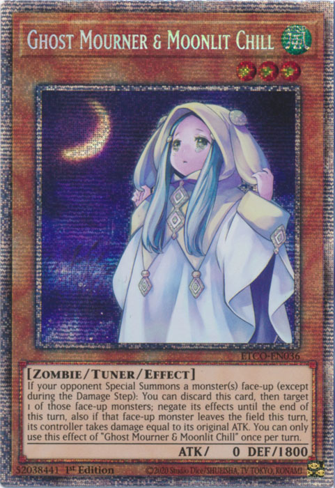 Ghost Mourner & Moonlit Chill [ETCO-EN036] Starlight Rare | Exor Games Bridgewater