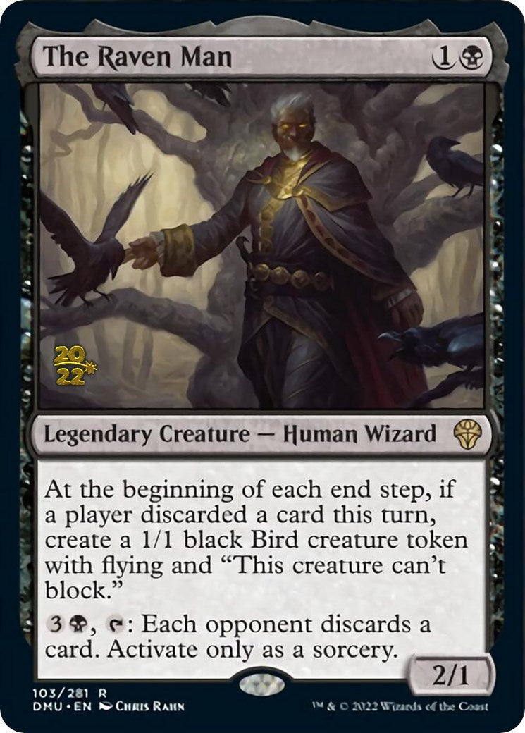 The Raven Man [Dominaria United Prerelease Promos] | Exor Games Bridgewater