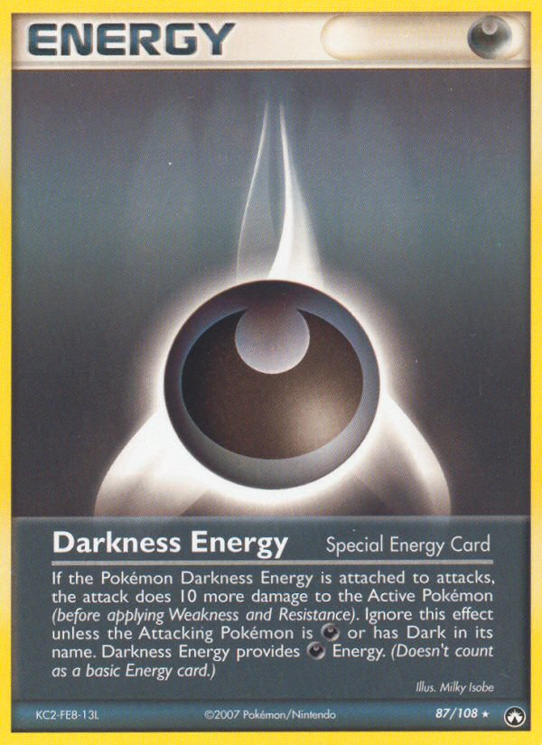 Darkness Energy (87/108) [EX: Power Keepers] | Exor Games Bridgewater