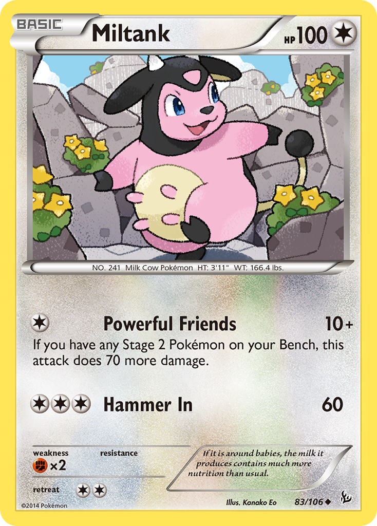 Miltank (83/106) [XY: Flashfire] | Exor Games Bridgewater