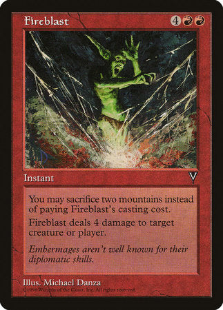 Fireblast [Visions] | Exor Games Bridgewater