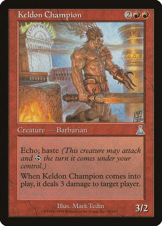 Keldon Champion [Urza's Destiny] | Exor Games Bridgewater