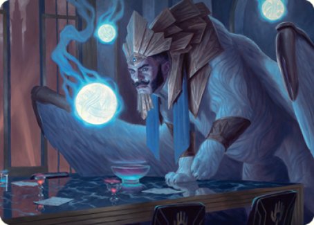 Tivit, Seller of Secrets Art Card [Streets of New Capenna Art Series] | Exor Games Bridgewater