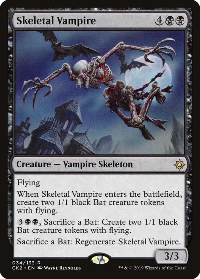 Skeletal Vampire [Ravnica Allegiance Guild Kit] | Exor Games Bridgewater