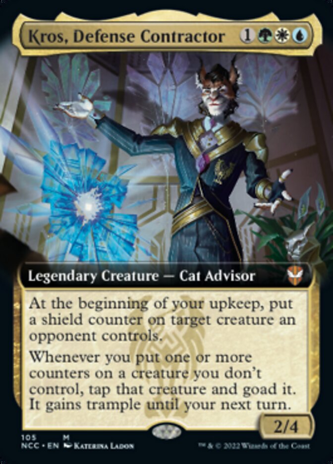 Kros, Defense Contractor (Extended Art) [Streets of New Capenna Commander] | Exor Games Bridgewater