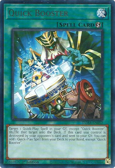 Quick Booster [TAMA-EN052] Rare | Exor Games Bridgewater