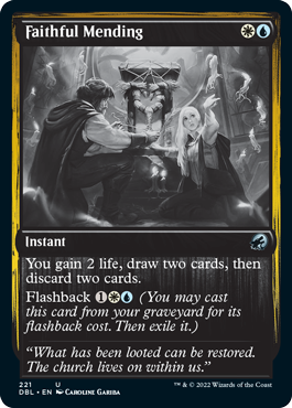 Faithful Mending [Innistrad: Double Feature] | Exor Games Bridgewater