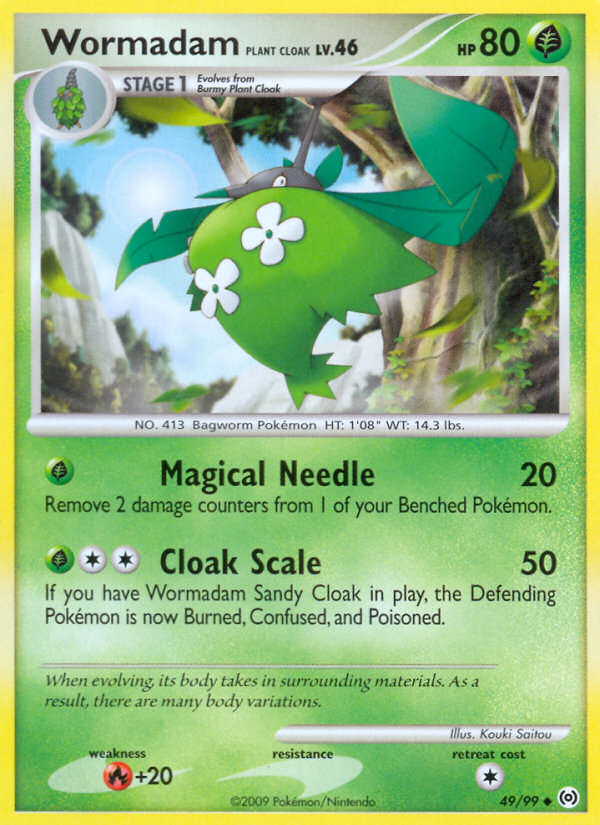 Wormadam Plant Cloak (49/99) [Platinum: Arceus] | Exor Games Bridgewater
