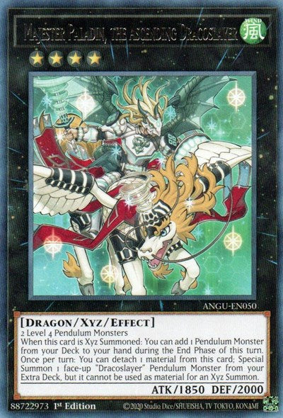 Majester Paladin, the Ascending Dracoslayer (Rare) [ANGU-EN050] Rare | Exor Games Bridgewater