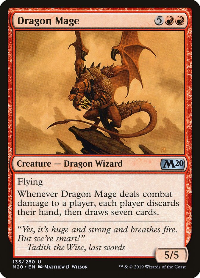 Dragon Mage [Core Set 2020] | Exor Games Bridgewater