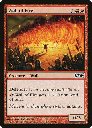 Wall of Fire [Magic 2013] | Exor Games Bridgewater