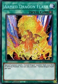 Armed Dragon Flash [BLVO-EN051] Secret Rare | Exor Games Bridgewater