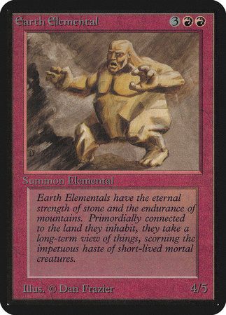 Earth Elemental [Limited Edition Alpha] | Exor Games Bridgewater
