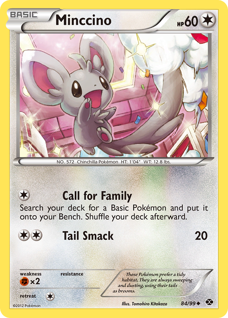 Minccino (84/99) [Black & White: Next Destinies] | Exor Games Bridgewater