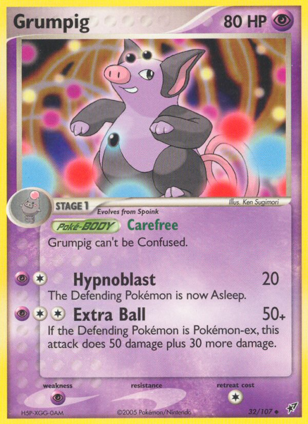 Grumpig (32/107) [EX: Deoxys] | Exor Games Bridgewater