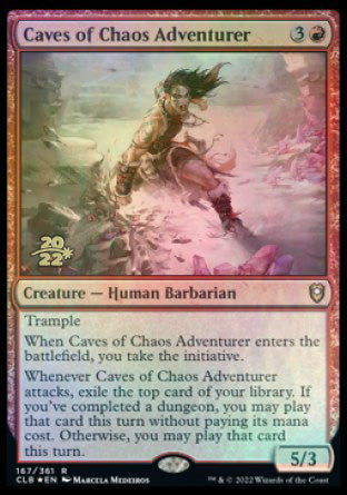 Caves of Chaos Adventurer [Commander Legends: Battle for Baldur's Gate Prerelease Promos] | Exor Games Bridgewater