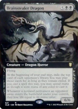 Brainstealer Dragon (Extended Art) [Commander Legends: Battle for Baldur's Gate] | Exor Games Bridgewater