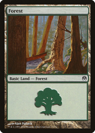 Forest (71) [Duel Decks: Phyrexia vs. the Coalition] | Exor Games Bridgewater