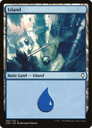 Island (292) [Commander Anthology Volume II] | Exor Games Bridgewater
