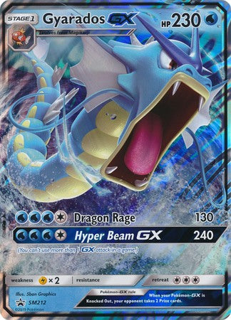 Gyarados GX (SM212) (Jumbo Card) [Sun & Moon: Black Star Promos] | Exor Games Bridgewater