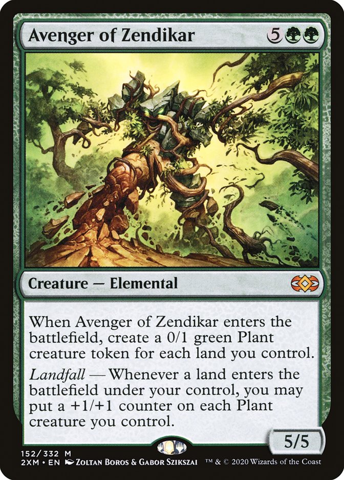 Avenger of Zendikar [Double Masters] | Exor Games Bridgewater