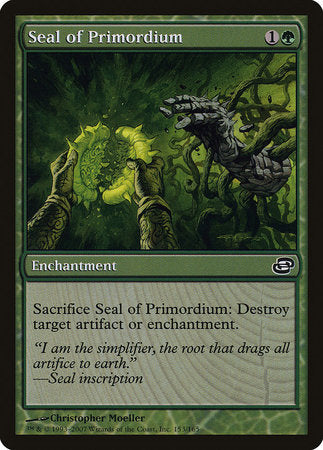 Seal of Primordium [Planar Chaos] | Exor Games Bridgewater