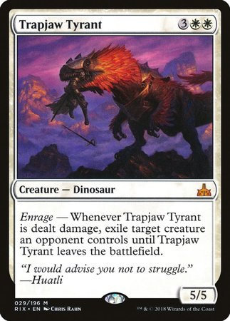 Trapjaw Tyrant [Rivals of Ixalan] | Exor Games Bridgewater