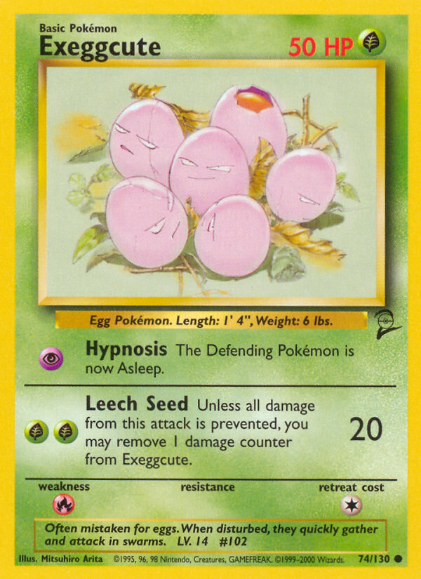 Exeggcute (74/130) [Base Set 2] | Exor Games Bridgewater