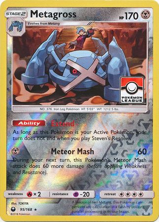 Metagross (95/168) (League Promo) [Sun & Moon: Celestial Storm] | Exor Games Bridgewater