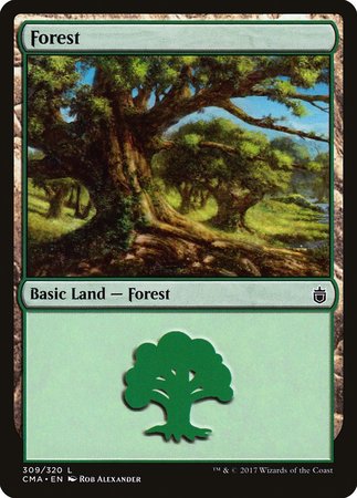 Forest (309) [Commander Anthology] | Exor Games Bridgewater
