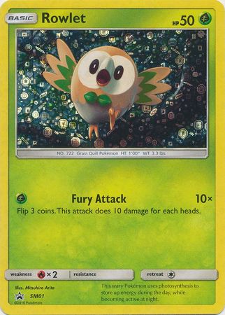 Rowlet (SM01) (General Mills Promo) [Sun & Moon: Black Star Promos] | Exor Games Bridgewater