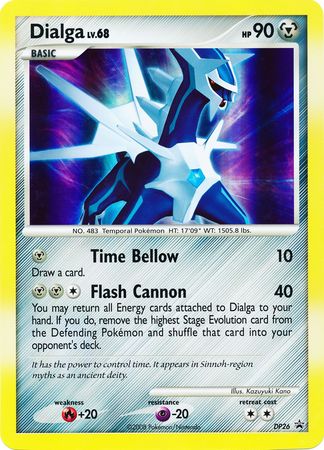 Dialga (DP26) (Jumbo Card) [Diamond & Pearl: Black Star Promos] | Exor Games Bridgewater