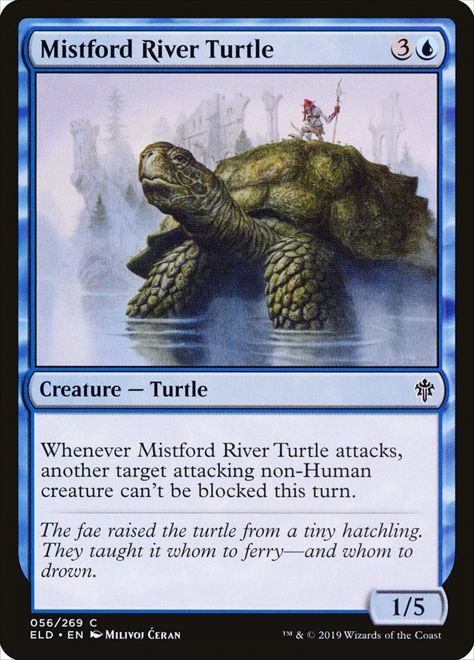 Mistford River Turtle [Throne of Eldraine] | Exor Games Bridgewater