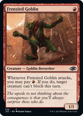 Frenzied Goblin [Jumpstart 2022] | Exor Games Bridgewater