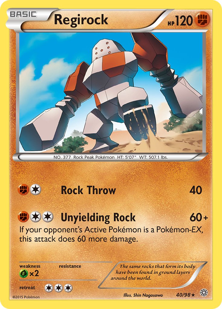 Regirock (40/98) (Theme Deck Exclusive) [XY: Ancient Origins] | Exor Games Bridgewater