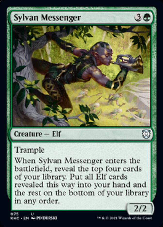 Sylvan Messenger [Kaldheim Commander] | Exor Games Bridgewater