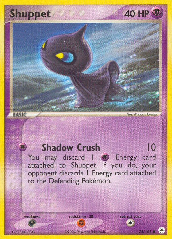 Shuppet (72/101) [EX: Hidden Legends] | Exor Games Bridgewater