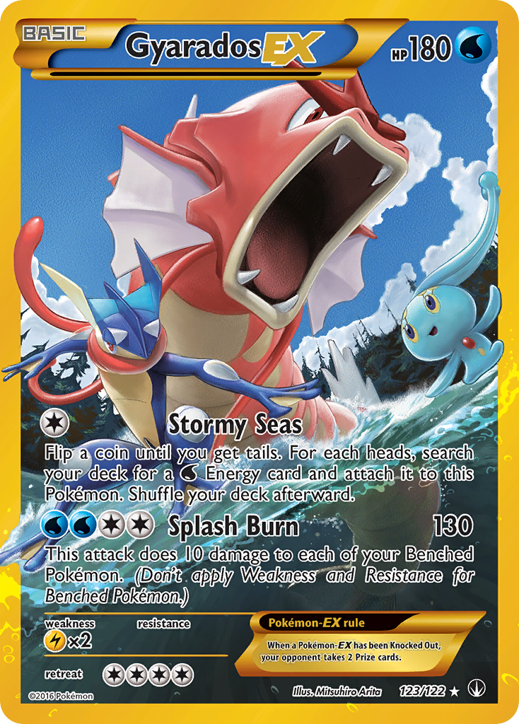 Gyarados EX (123/122) [XY: BREAKpoint] | Exor Games Bridgewater