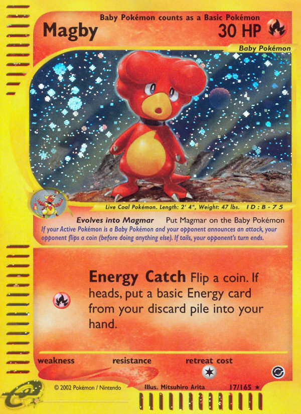 Magby (17/165) [Expedition: Base Set] | Exor Games Bridgewater