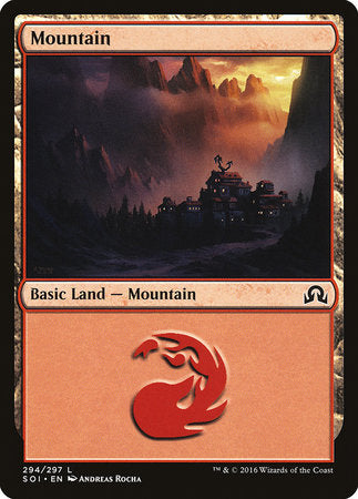 Mountain (294) [Shadows over Innistrad] | Exor Games Bridgewater