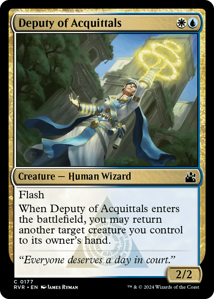 Deputy of Acquittals [Ravnica Remastered] | Exor Games Bridgewater