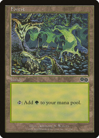 Forest (347) [Urza's Saga] | Exor Games Bridgewater