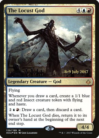 The Locust God [Hour of Devastation Promos] | Exor Games Bridgewater