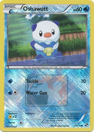 Oshawott (27/114) (League Promo) [Black & White: Base Set] | Exor Games Bridgewater