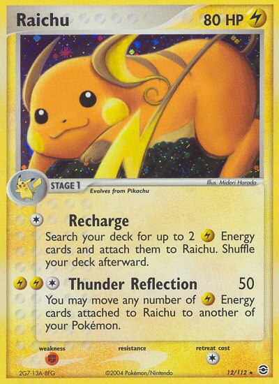Raichu (12/112) [EX: FireRed & LeafGreen] | Exor Games Bridgewater