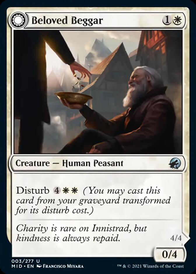 Beloved Beggar // Generous Soul [Innistrad: Midnight Hunt] | Exor Games Bridgewater