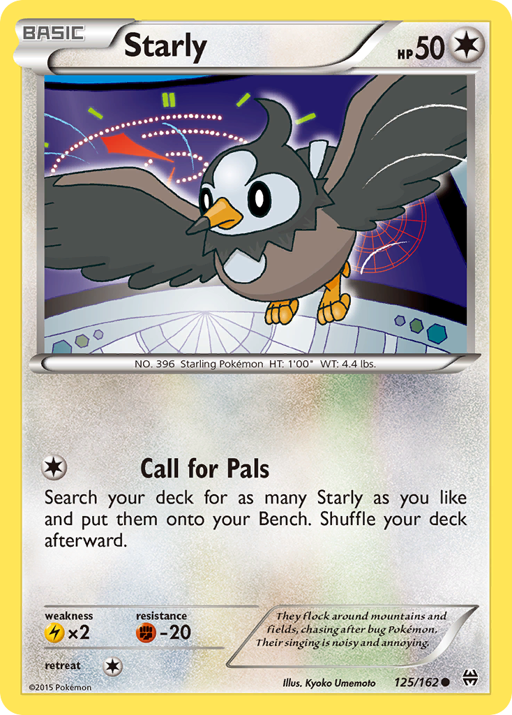 Starly (125/162) [XY: BREAKthrough] | Exor Games Bridgewater